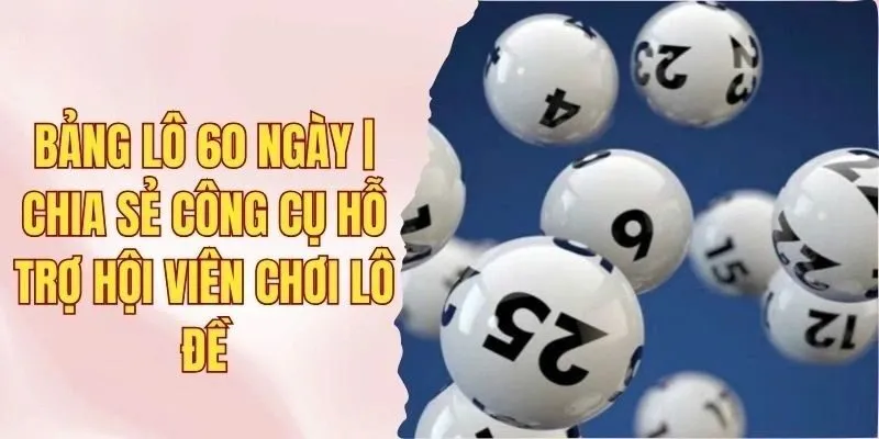 Bảng lô 60 ngày | Chia sẻ công cụ hỗ trợ hội viên chơi lô đề 8 bảng lô 60 ngày